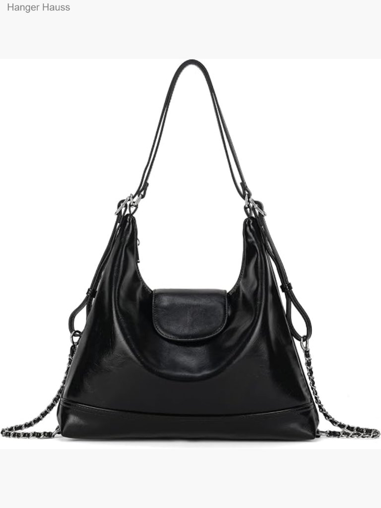Convertible Hobo Backpack Purse With Adjustable Strap